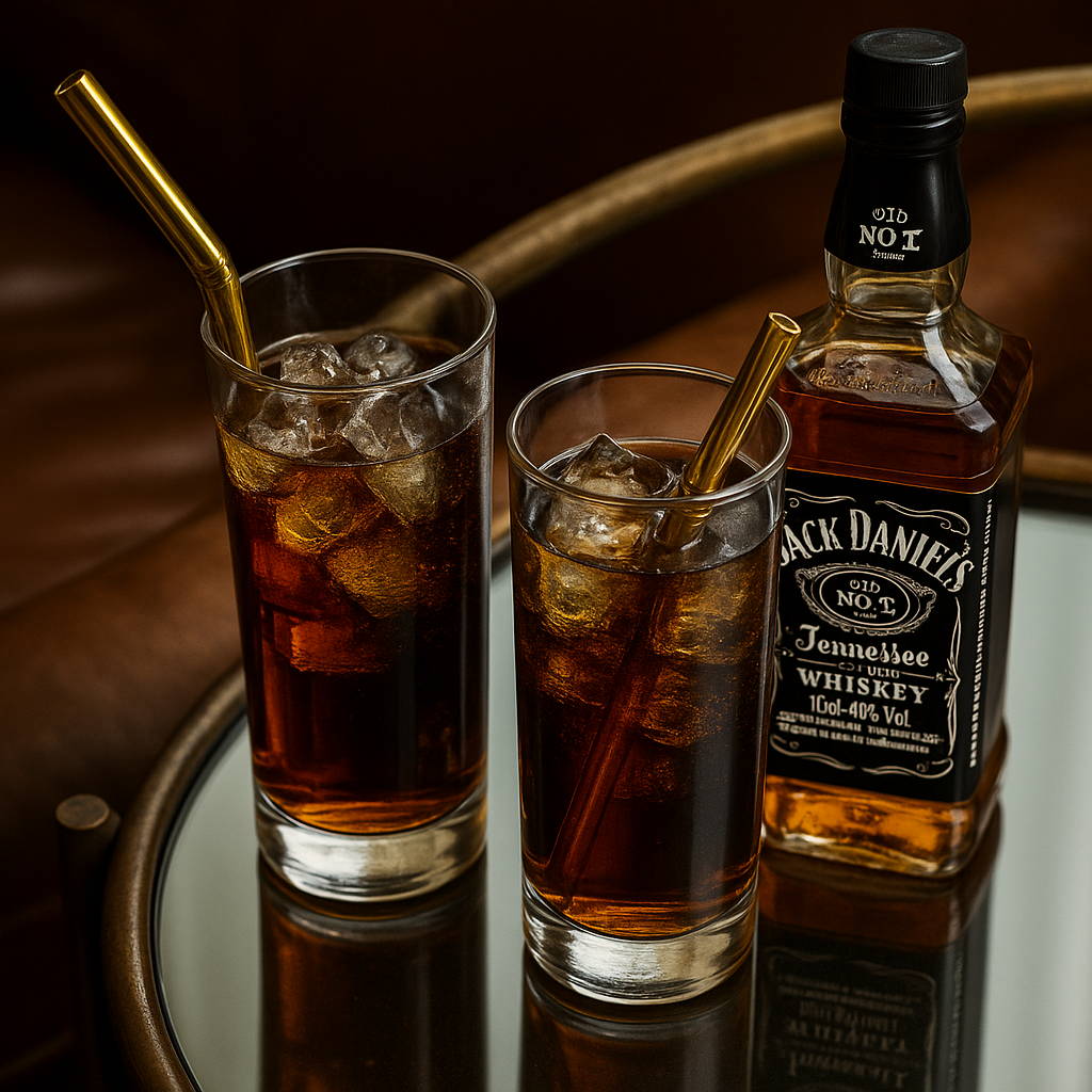 JACK DANIEL’S WHISKEY WITH COKE