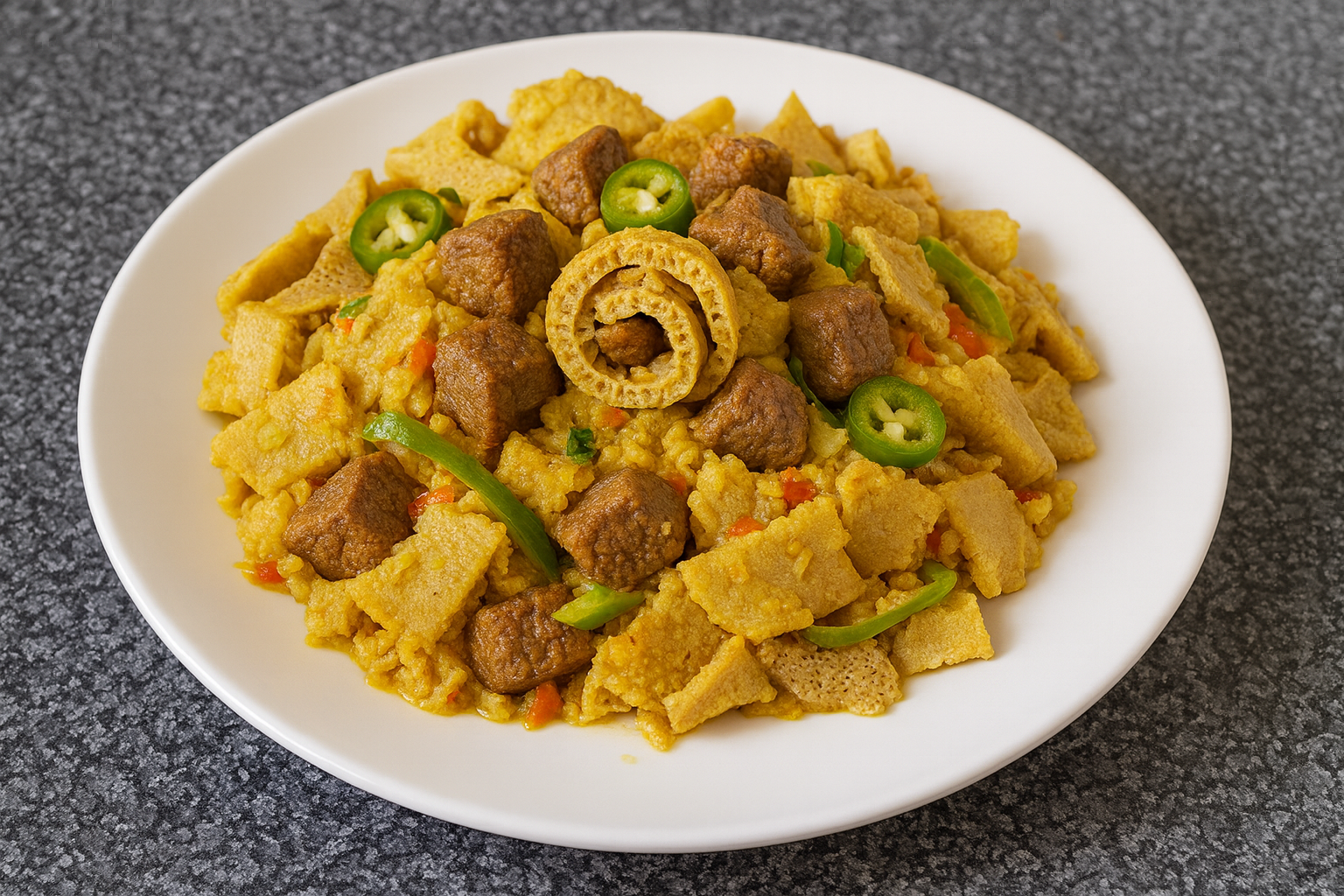 ALCHA TIBS FIRFIR / አልጫ ጥብስ ፍርፍር